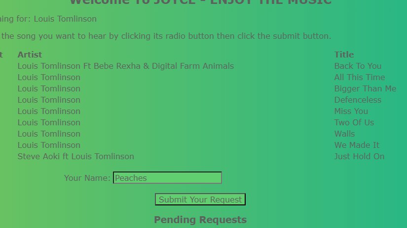 Radio Joyce has added All This Time to the list of Louis Tomlinson songs you can request Keep Louis playing in Brussels and go request! radiojoyce.com/stream/