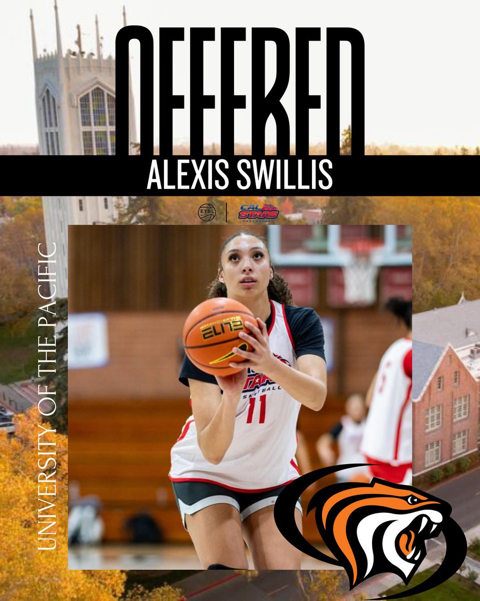 Congratulations to @AlexisSwillis on her offer from @Pacific_Hoops #onetwostars