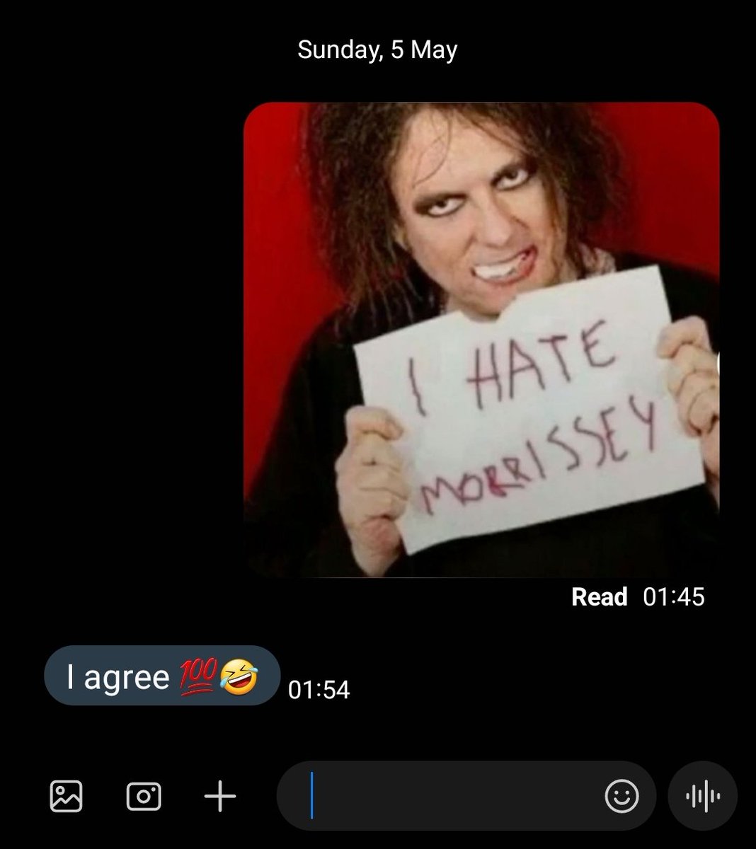 my mum hates morrissey