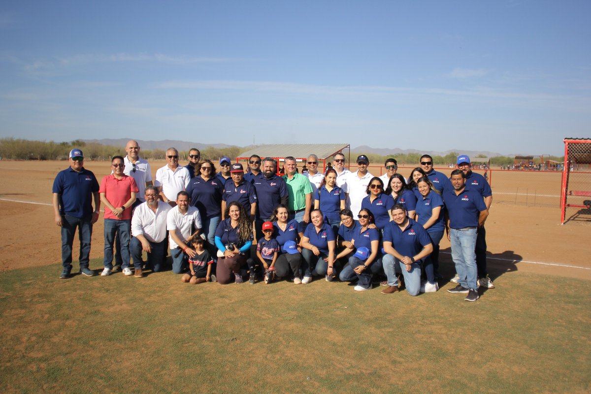 El Programa Lanzadores del Futuro, que realizan en conjunto @arcogasolina, LAMP y @ligaspequenas, arrancó ayer su segundo año de actividades 🤝 La Liga Conno de Hermosillo tuvo una clínica de beisbol, entrega de mejoras a la infraestructura de la Liga y dotación material…