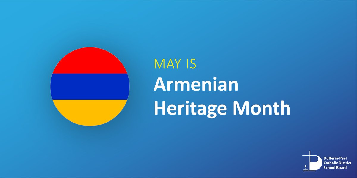 In May, we recognize Armenian Heritage Month. This month is a time to recognize and celebrate the significant contributions Canadians of Armenian heritage have made to our country's social, cultural, educational, economic, and political landscapes.