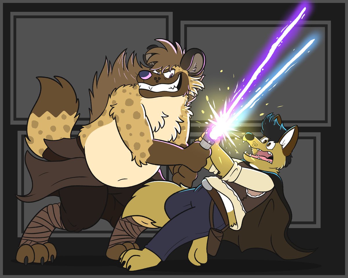 Happy Star Wars day! Who dares challenge me to a duel after I take care of @OttoTheDoggo?