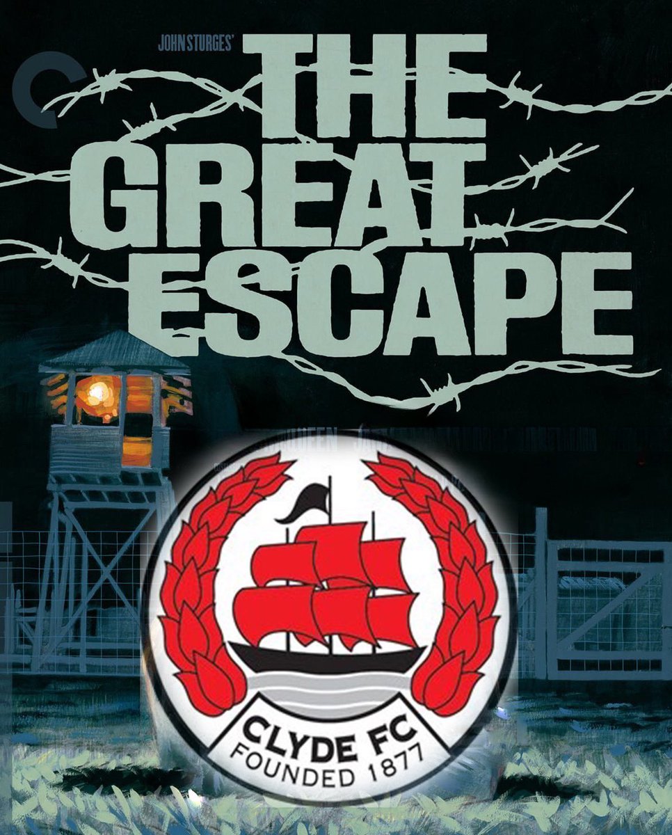 Phew! @ClydeFC are staying in the league! Great job lads 👏🏻
Celebrating finishing 41st out of 42 might be an odd thing to celebrate - but at least we survive 🇾🇪🇾🇪🇾🇪
#football #bullywee #clydefc