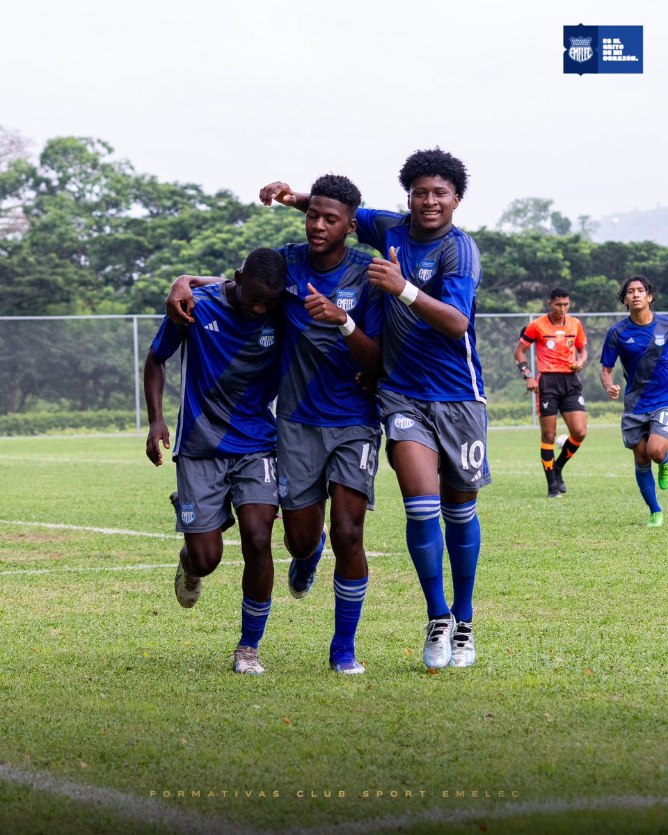 #Sub17 | ¡𝗙𝗶𝗻𝗮𝗹 𝗱𝗲𝗹 𝗽𝗮𝗿𝘁𝗶𝗱𝗼! 🔚 CSEmelec 2️⃣ - 0️⃣ Guayaquil City #PorEmelec