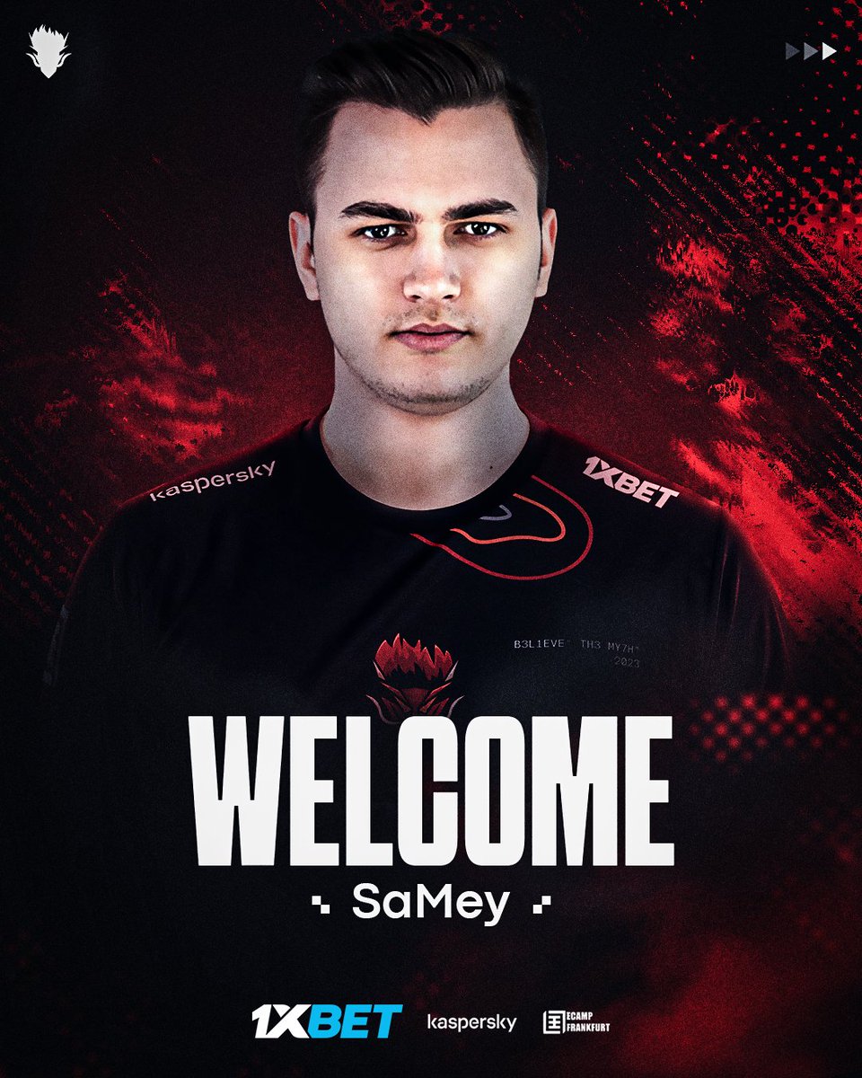 We warmly welcome @SaMeyCS in our team! We are honored to announce that Dawid “SaMey” Stańczak has joined our Counter-Strike team! 🐉 #believethemyth