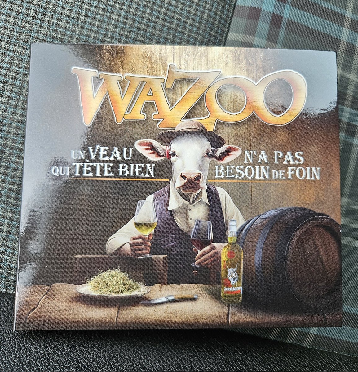 vincmorote's tweet photo. Bonjour @IsaIthurburu 
Le Groupe Auvergnat Wazoo de Kevin Quicke.
Qui viennent de sortir leurs nouveaux Album pour les 25 ans de leurs Groupe Wazoo. 
Une émission dans 50'inside? https://t.co/jVbO47Cxkp