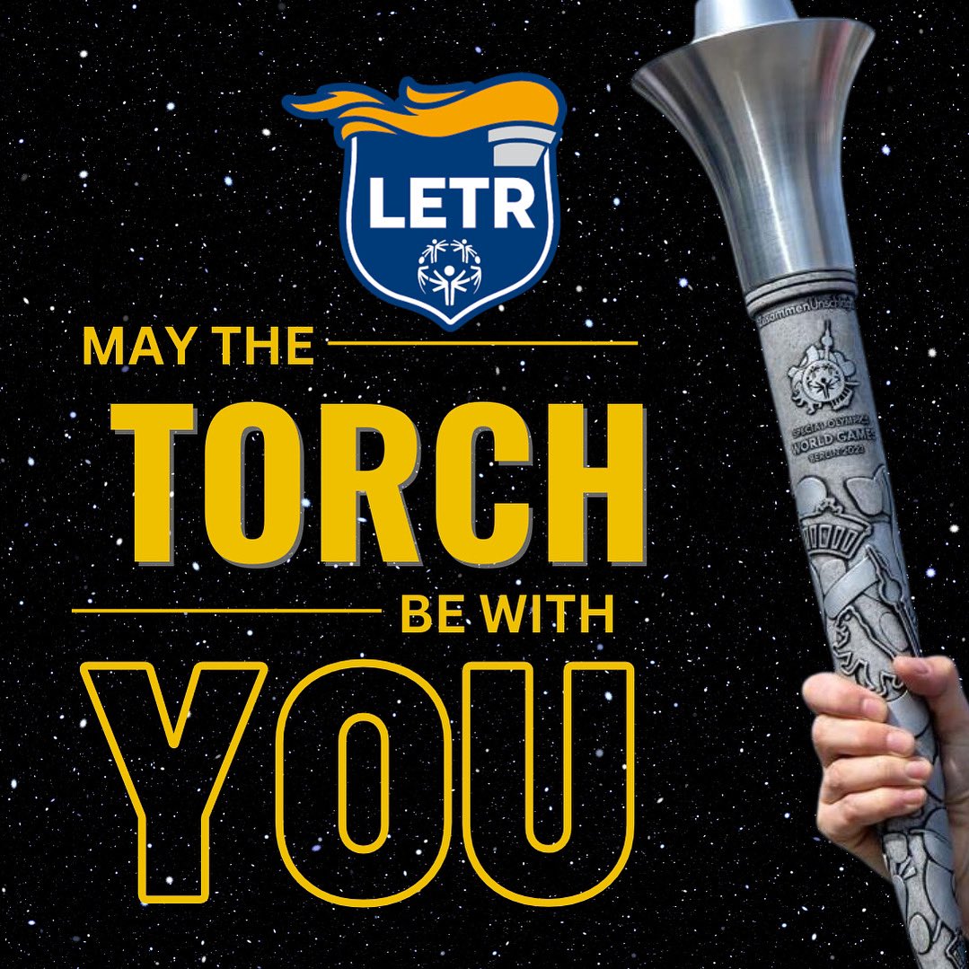 Happy May the 4th. Join the more than 100,000 law enforcement volunteers globally as we support @specialolympics. To learn more visit letr.org #letr24 #specialolympics #inclusionrevolution