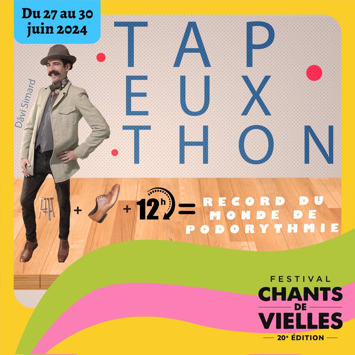 Tapeuxthon ! 

worldrecord #tapementdepieds #folklore #chantdevielles #tradqc #qctrad