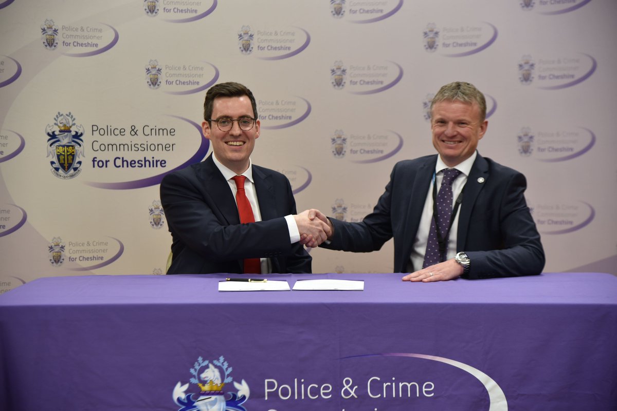 Dan Price has been elected as Cheshire's next police and crime commissioner. He will take office next week. Read more here 👉 cheshire-pcc.gov.uk/news/latest-ne…