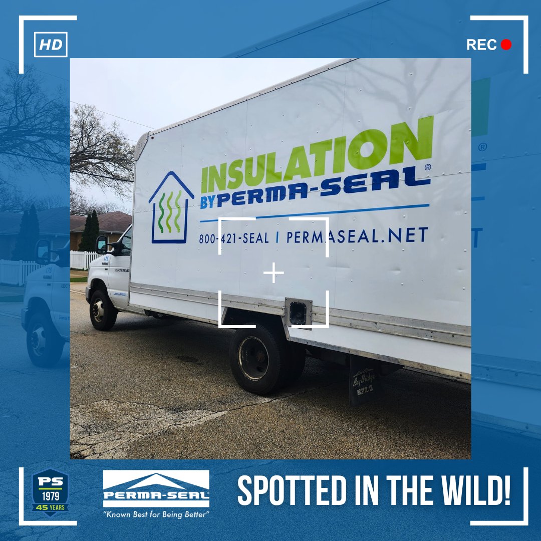 Our new insulation truck is out in the wild. Have you seen it? Tag our team in a post if you spot one of our trucks on the job.
#AtticInsulation #WarmHome #EnergySavings #BasementInsulation #45Years #HomeImprovement #GoPermaSeal #Chicago #Chicagoland