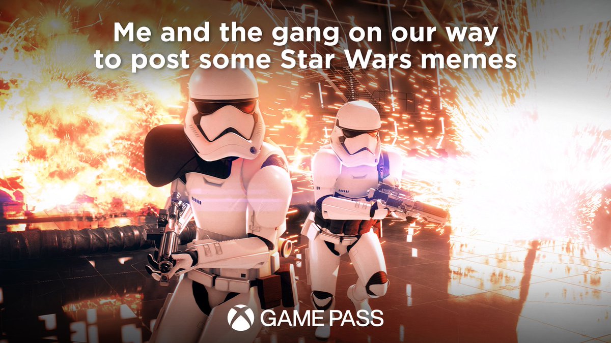 Get on your Lenovo Legion laptop and celebrate May the 4th on Star Wars Battlefront II with your 3 free months of @XboxGamePass. #MayThe4th be with you 🙏