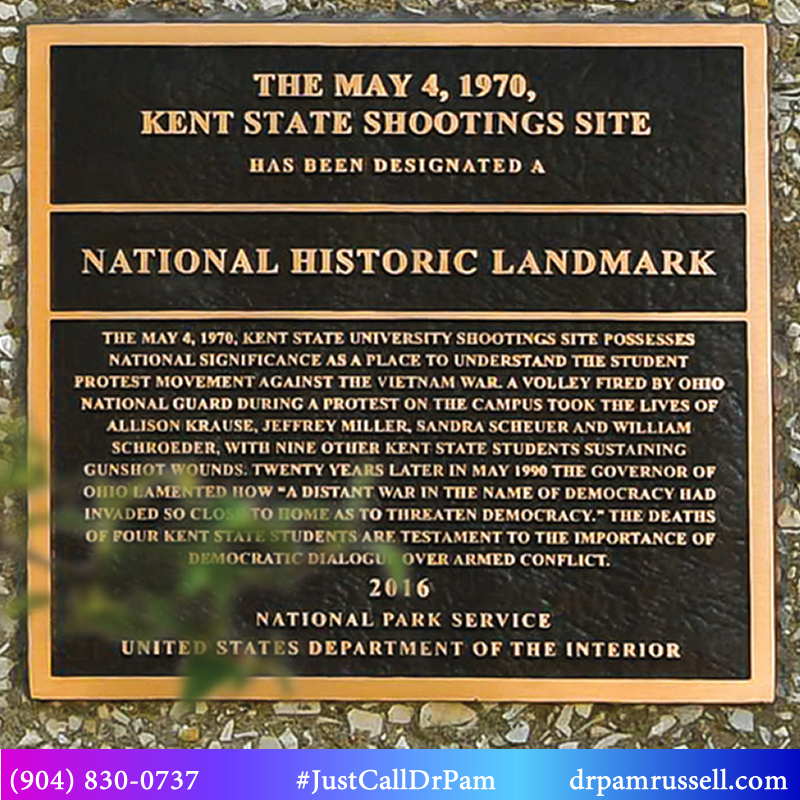 Fifty years later, we pause to remember the lives lost and the impact made.  If you are taking the time to remember, we understand. Call us when you are done.
#justcalldrpam
#Kentstate50