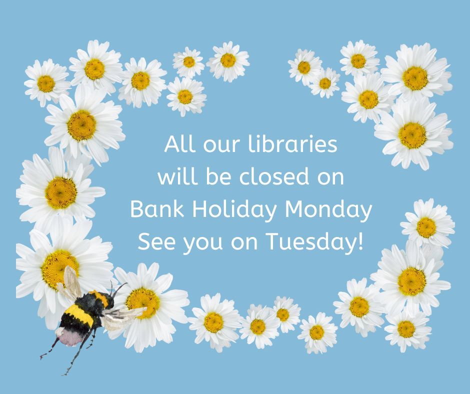 🌞 Have a great Bank Holiday and we'll see you back on Tuesday! 👀 Look for our What's On post tomorrow at noon. In the meantime click on the bee to browse our online resources 😀