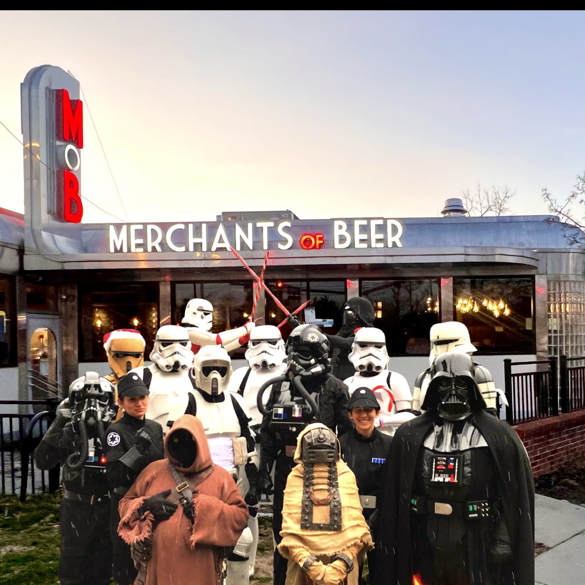 Luke BB, we're not your typical neighborhood cantina full of scum and villainy. Ani-one is welcome, we'll even serve well-behaved Wookies, and Droids. Yoda gonna have a good time with us!!
#MayThe4thBeWithYou this #StarWarsDay, #Knoxville!! 

#MoBKnox