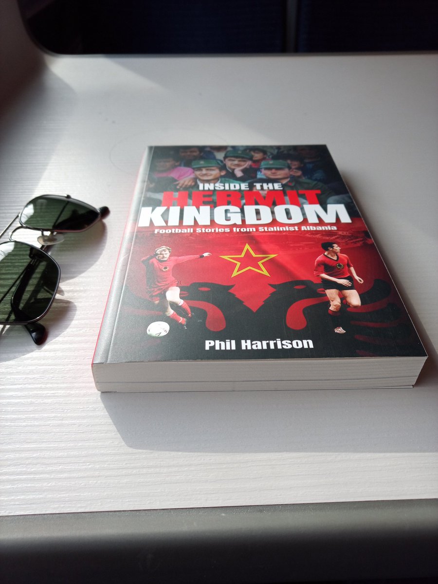 On my way home after attending the book launch for @fussballgeekz's new book Inside the Hermit Kingdom. Signed by the author himself. Well done, Phil. You've come a long way since you sent me the early chapters to look at.