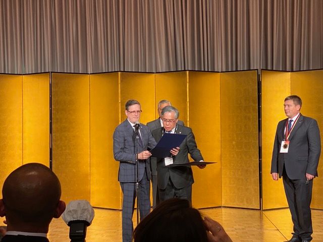 Congratulations to Dr. Brent Senior for being appointed Secretary General of the International Rhinologic Society while in Tokyo, Japan for the ISIAN Meeting! 👂 👃 🗣️ #ENT #Otolaryngology #HeadandNeck #ISIAN #Japan #Tokyo #SecretaryGeneral #IRS #UNCHealth