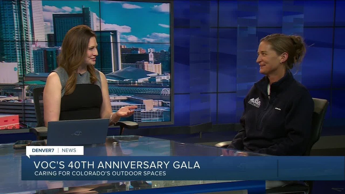 Check out VOC's CEO, Chris Nesset, shine on Denver7 as she chats about our 40th Anniversary Gala! buff.ly/3ULAYHJ via <a href="/Youtube/">YouTube</a> Join us on May 15 for food, live music, and bidding on exclusive experiences across the state! buff.ly/43Qk1P8
<a href="/denver7/">denver7</a>