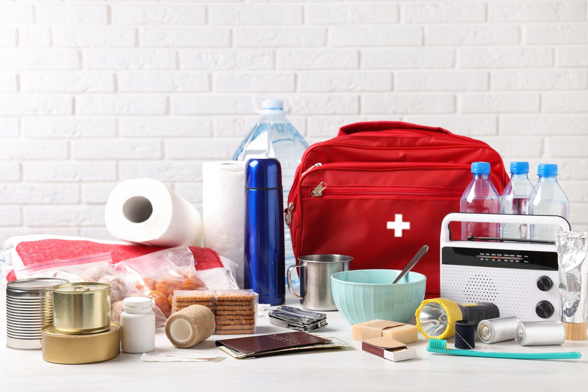 Do you have what it takes to survive a disaster? Preplanning and having a kit at home and in your vehicle will be a great start. Make sure you are ready. Don't forget the importance having extra water on hand. Are you ready for next week? bit.ly/3UsSMqE.