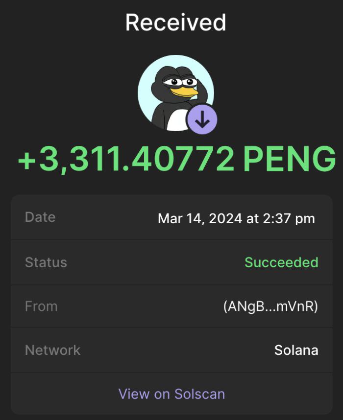 Claim 100,000,000 $PENG ?! 🐧 STEP 1 : ♥️ & 🔁 STEP 2 : Follow @fluffyinsol with 🔔 STEP 3 : Drop your $SOL wallet address ⬇️ First 2000 Solana Wallets !!