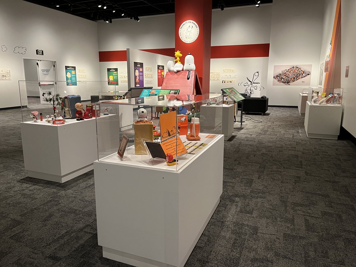 Good grief! You have one month left to see 'The Life & Art of Charles M. Schulz' at the @MNHistoryCenter! In this exhibit, explore Schulz's personal history and his role as the inspiration and artistic talent behind Peanuts.