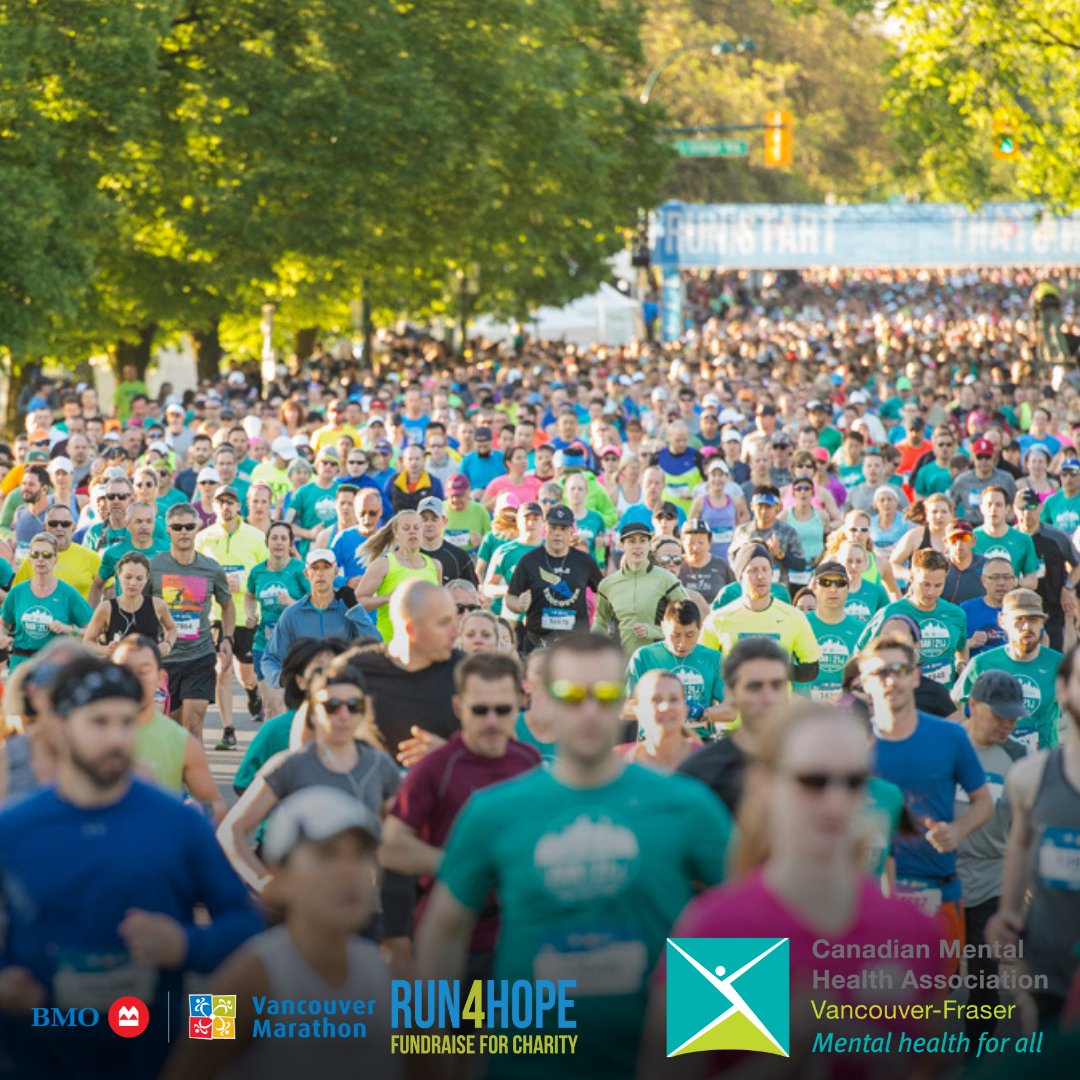 Just 1 Day Left! Tomorrow is the @BMOVanMarathon, and the energy is electrifying! Whether you're lacing up your running shoes or supporting from the sidelines, let's seize this moment and make a significant impact. Support our charity runners - bit.ly/run4cmhavf2024.