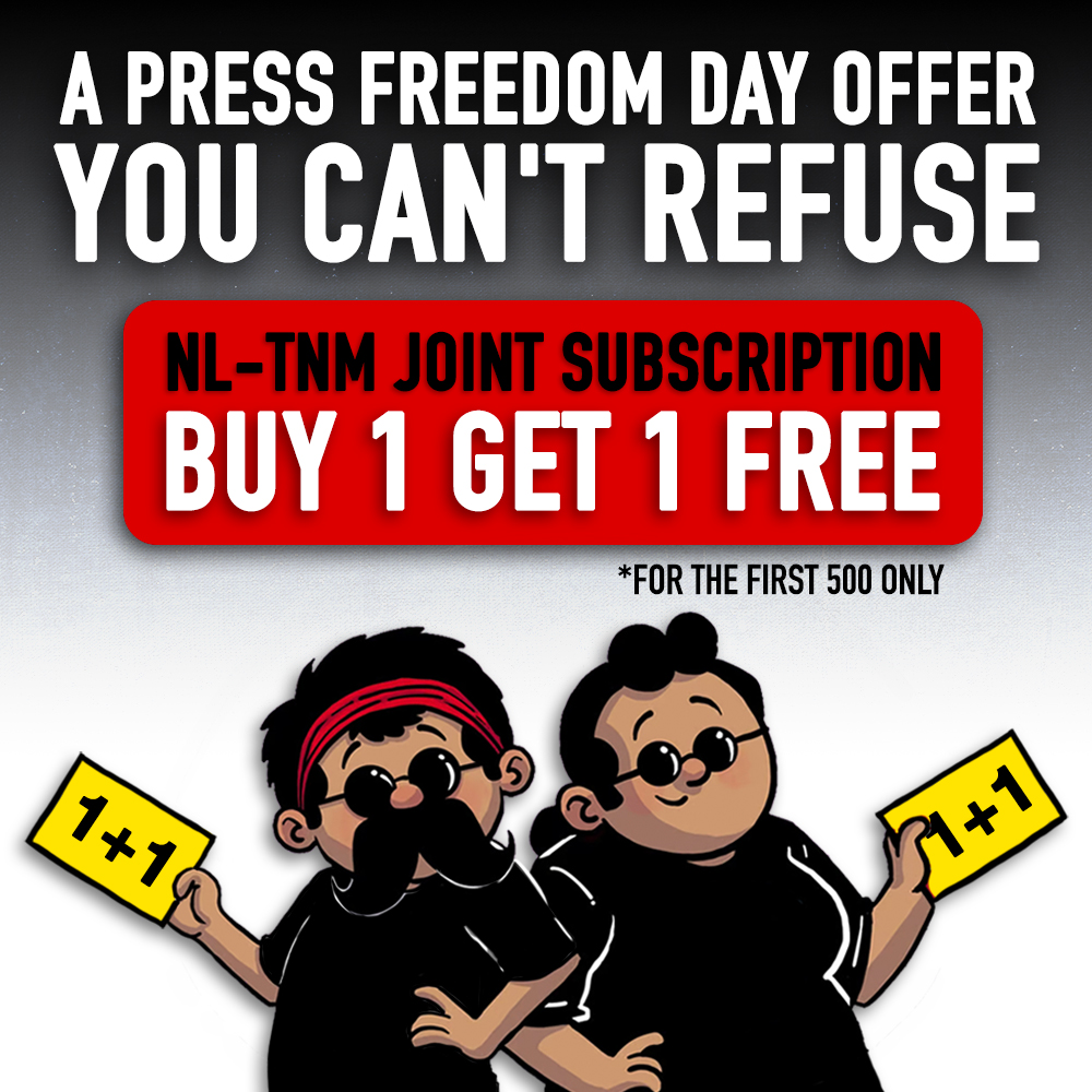🚨 LIMITED OFFER ALERT! Buy one NL-TNM joint subscription and get one free! One for you and one for your family/friend/colleague! Pay it forward. Support independent media: pages.razorpay.com/press-freedom-…