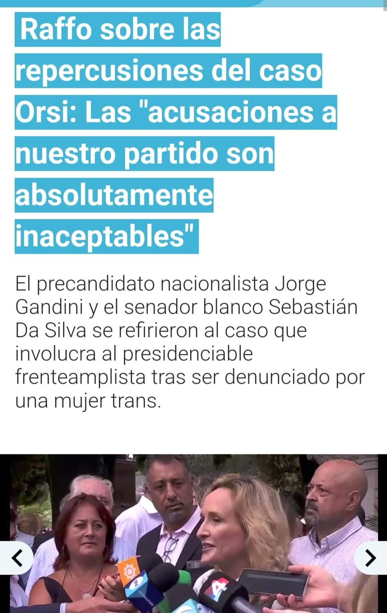 Pregunto...el partido nacional seguirá al margen de lo denunciado por Romina Celeste y luego desmentido ???
Entre otras cosas porque tiene una lista y para poder tenerla necesita de la aprobación de ese partido para usar el lema.