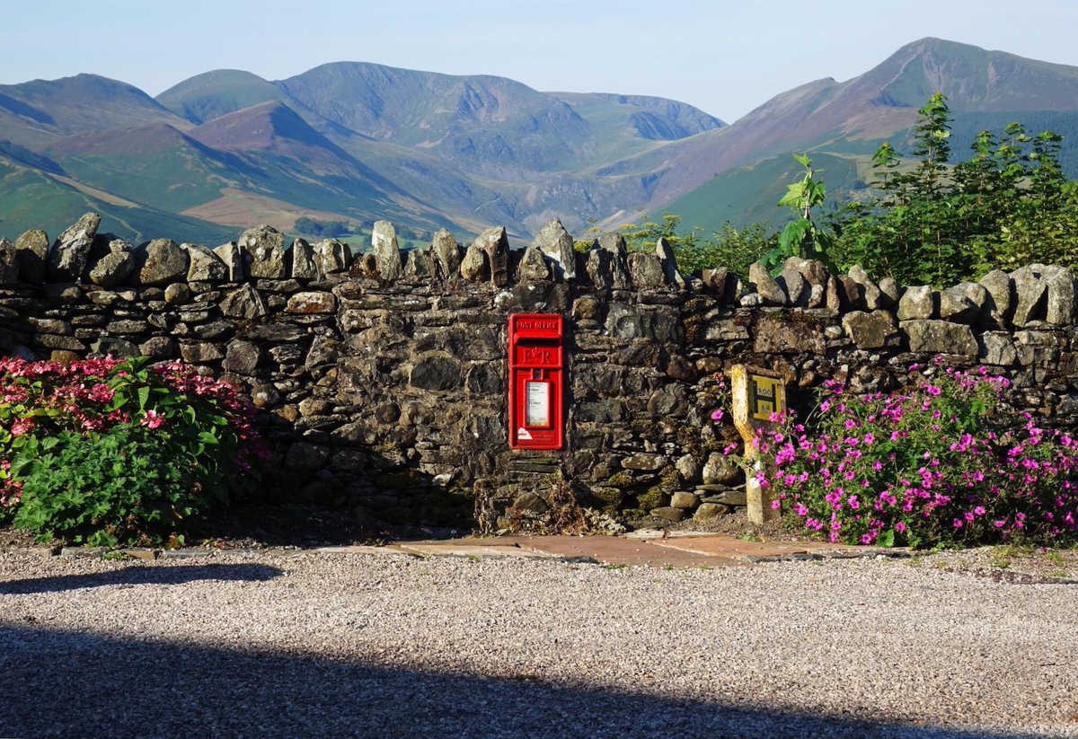 I listened to a Radio 4 programme about posties doing rounds near Shap in Cumbria. It said that some people on remote farms would write themselves a letter so that the postie would come by and they could have a chat. #PostboxSaturday