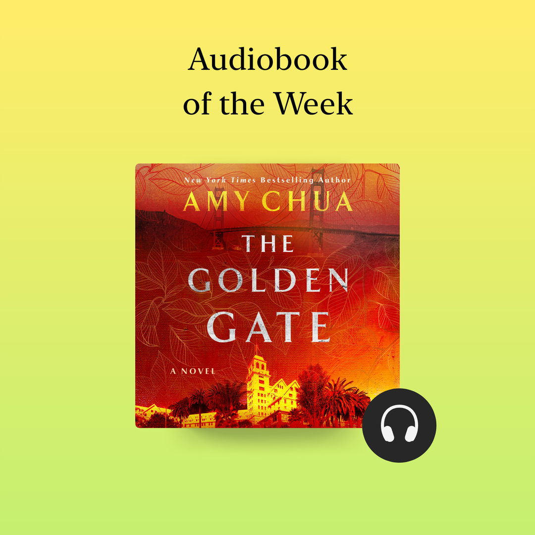 Our audiobook of the week is a captivating WWII era mystery from @amychua. Narrator @RobbMoreiraVO displays his many years of experience as he brings each character uniquely to life. apple.co/GoldenGate