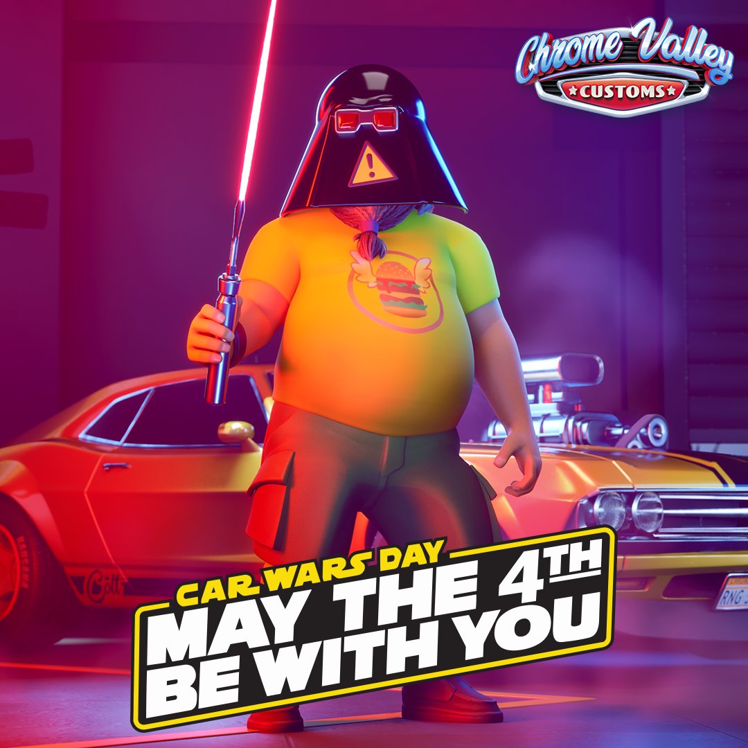 May the Fourth Be With You! 
#StarWarsDay #ChromeValleyCustoms #HelpWanted 
bit.ly/ChromeValleyCu…