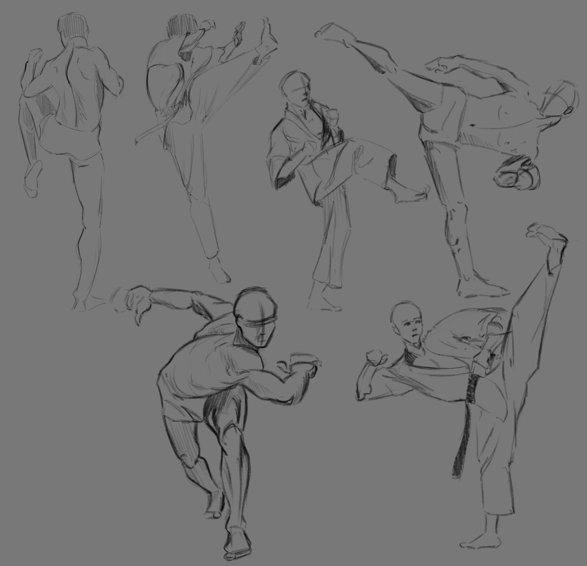 Anatomy practice sketches

#sketch #anatomy #gesturedrawing #gestures #gesture