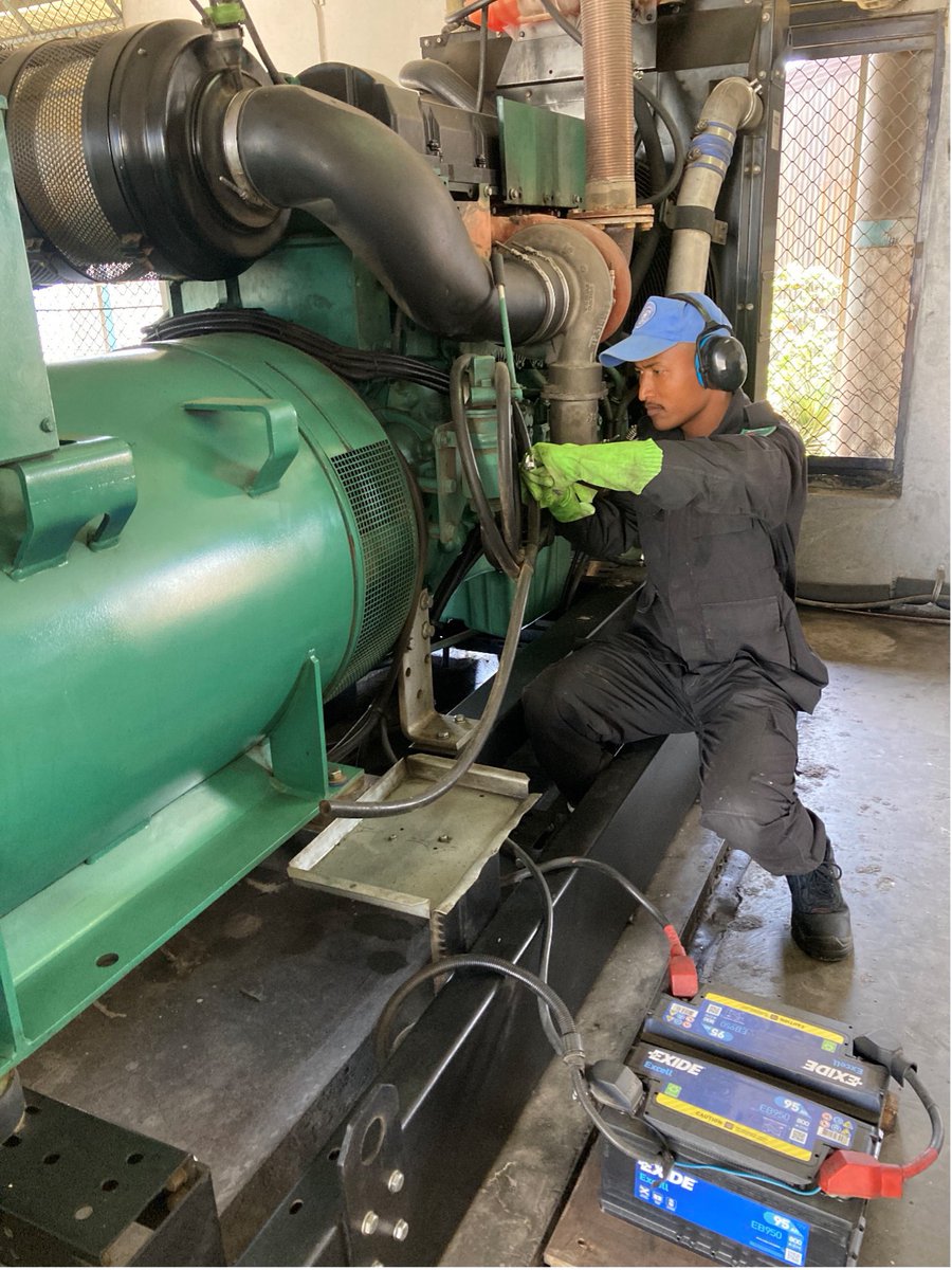 Did you know that engineers and mechanics play a critical role in peacekeeping missions? Sgt. Buddhi Prasad Shrestha🇳🇵is a Generator Mechanic serving with @UNDOF and he ensures that the mission has a continuous power supply. #PKDay @NepalUNNY