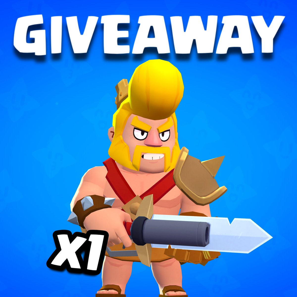 Barbarian King Bull Skin Giveaway👀
To participate you must:
■Follow @TheRealBertz 
●❤️&♻️ this post
■Comment your Favourite Brawler😎

Ends: 7 days🕒 

Credits: @TTL_gamers
#BrawlStars #supercellpartner #giftedbysupercell