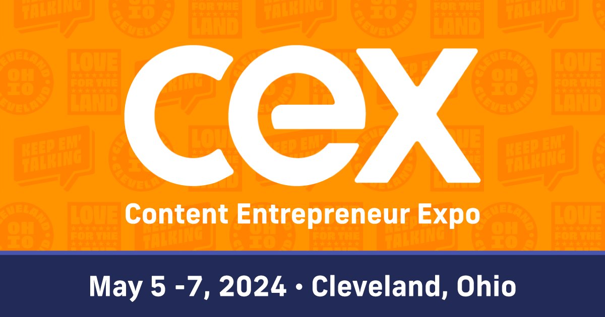 What's on your agenda at #CEX24? If you're a content creator bursting with knowledge then you can't miss tomorrow's workshop with Matt Briel and @CatMargulis. They'll teach you how to turn your experiences and stories into a successful author business! 📖 bit.ly/3Ukicpc