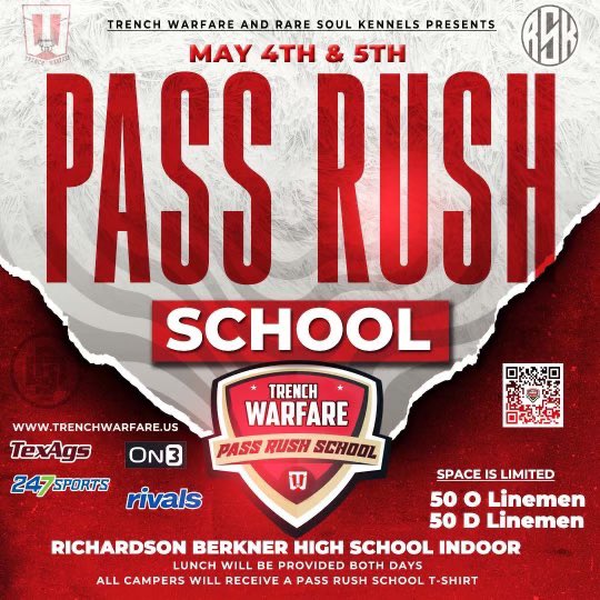 Pass Rush School‼️If you are not here… Are you really about the TRENCHES⁉️💪🏽💪🏽@twftraining @DentonGuyer_FB @OU_Football