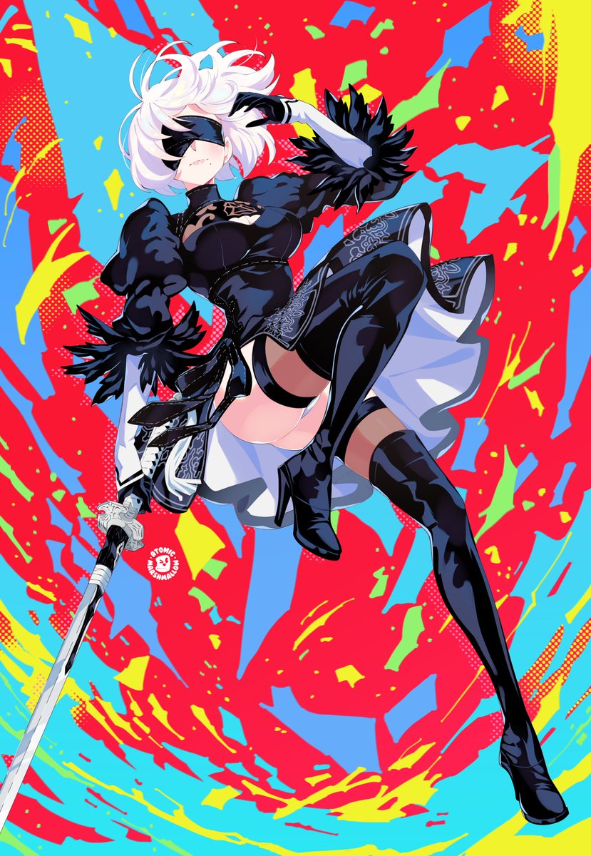 Wanted to draw a new 2B cause it’s been a bit!