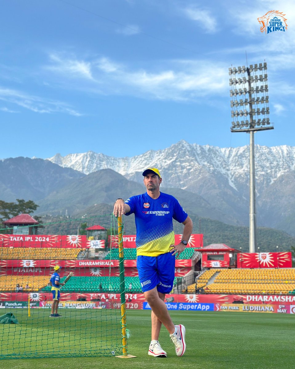 Man with the plan! 🦁🏔️

#WhistlePodu #PBKSvCSK 🦁💛