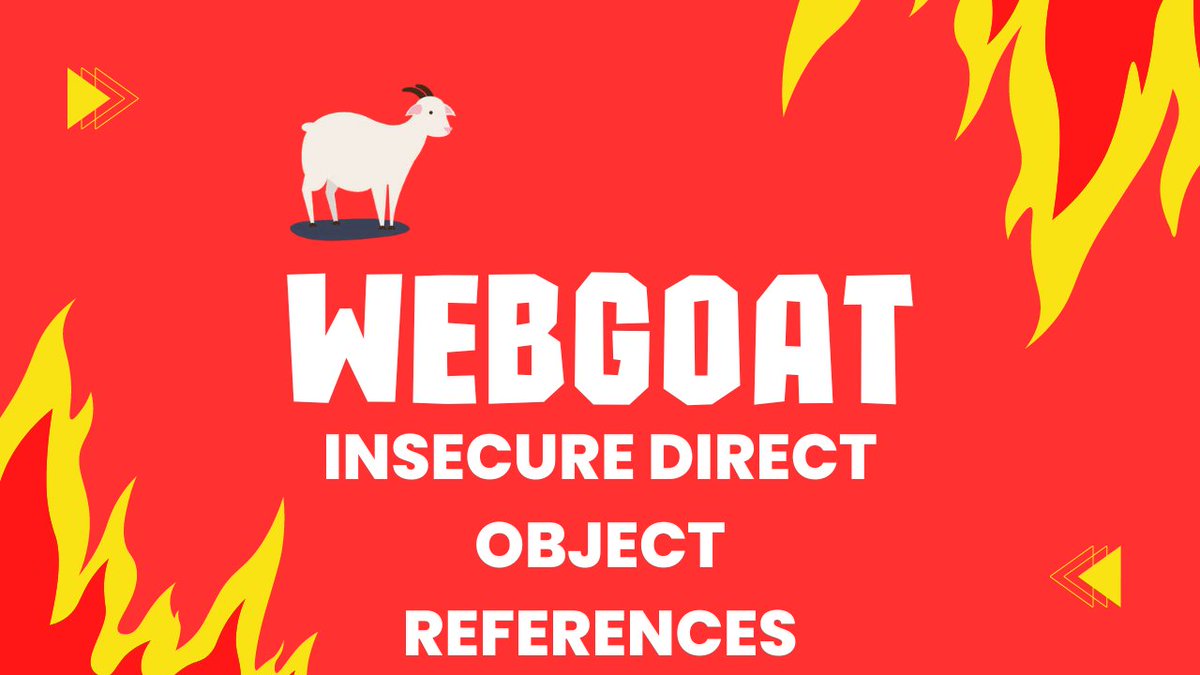 Check out the latest post on Invent Your Shit on exploiting Insecure Direct Object References vulnerability in Webgoat Labs.

Here: inventyourshit.com/webgoat-insecu…

#ctf #Webgoat #webhacking #bugbountytip #bugbouny #Hacking #IDOR