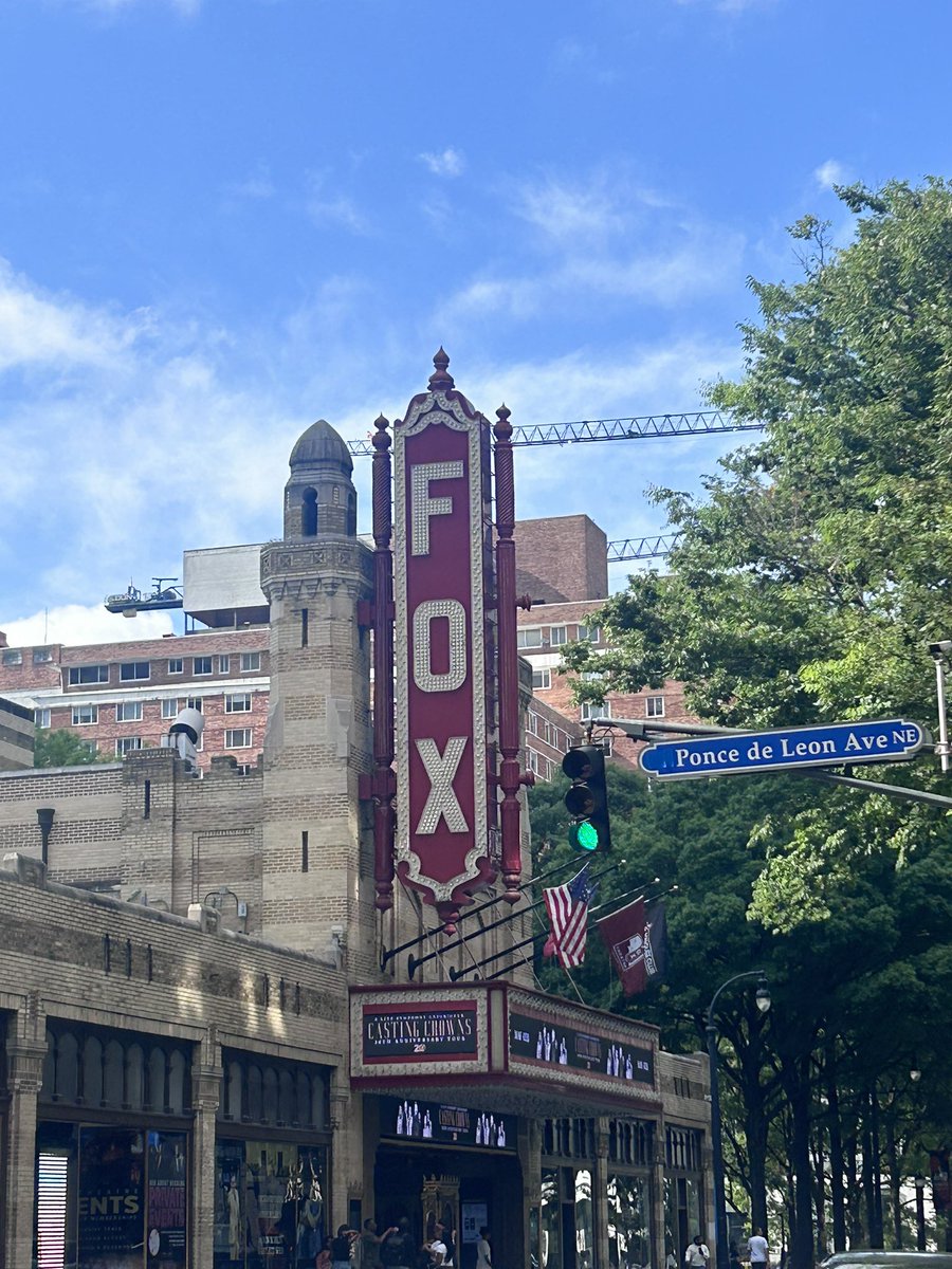 Getting ready to see @castingcrowns at the Fox theater in Atlanta tonight.