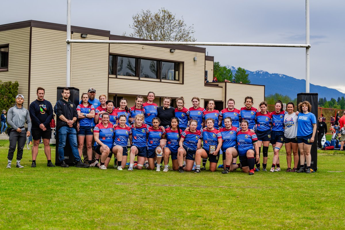 🏆2023/24 WOMEN’S DIVISION 2 CHAMPIONS Congratulations to the 2023/24 BC Rugby Women’s Division 2 Champions – Comox Valley Kickers! Final score: Comox Valley 19-12 United RFC #SeniorClubFinals #SeniorRugby #ClubRugby #2024SCF #BCRugby