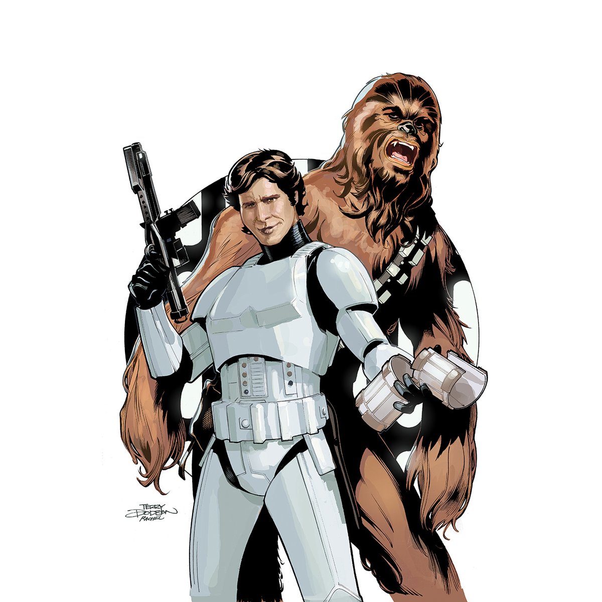May the Fourth be with you... Rachel Dodson Inks Pencils/Inks/Color Me #MayTheFourth #StarWars