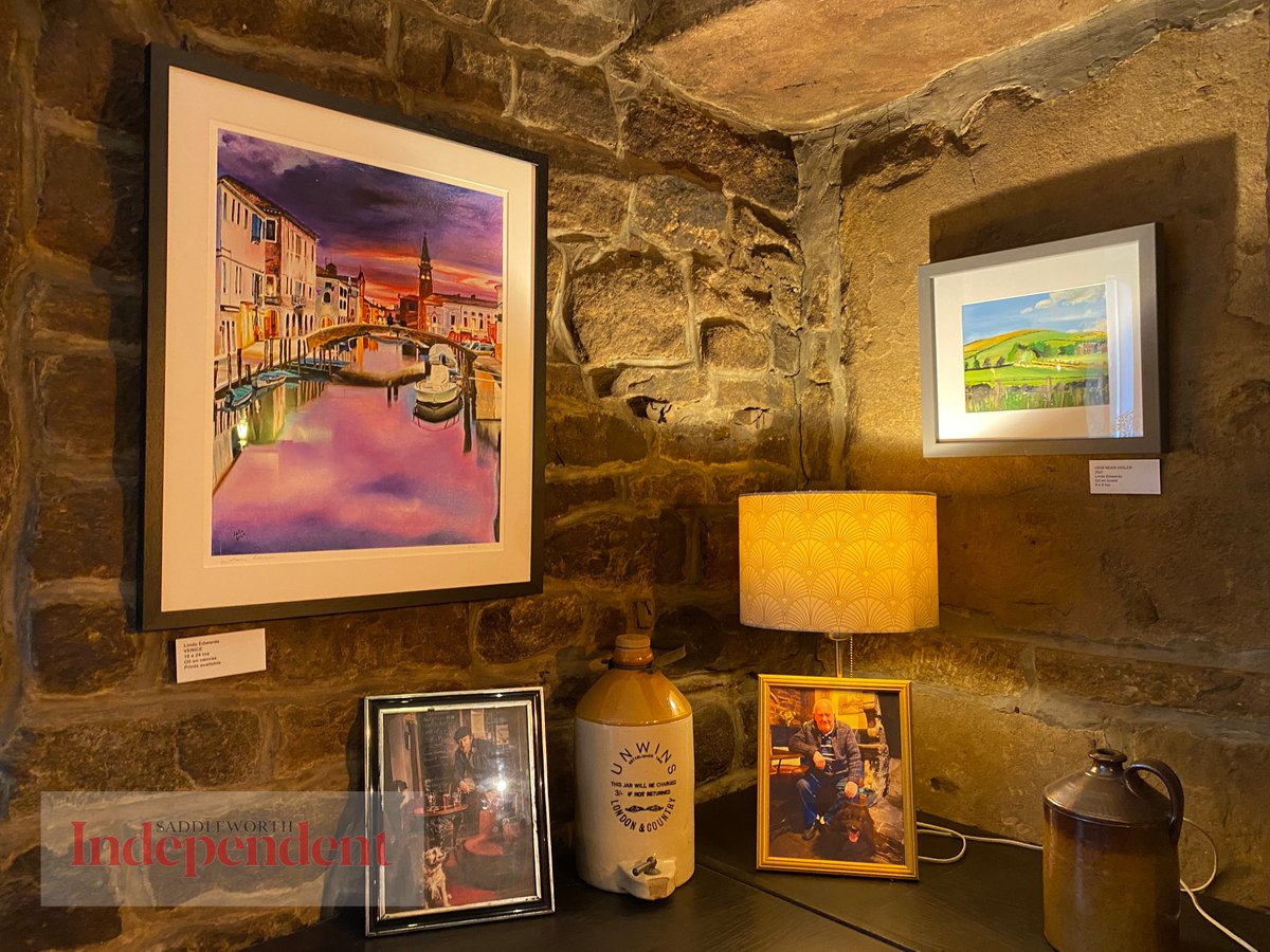 SADDLEWORTH ART TRAIL A total of 21 – 15 artists and six groups – have got together to open up for people over the bank holiday weekend on May 4-6. Read more: saddind.co.uk/saddleworth-tr…