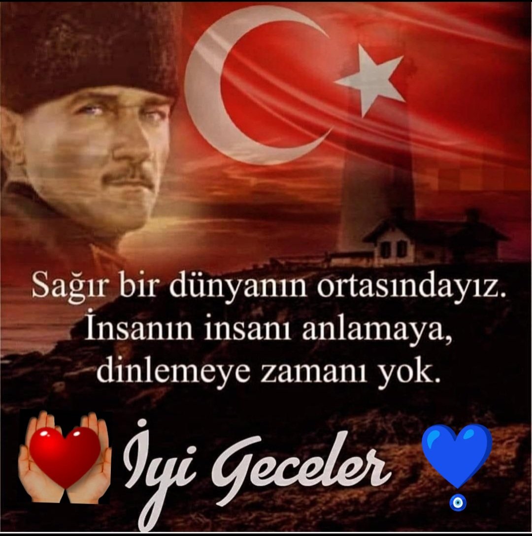 Umut dolu huzurl dolu  iyi geceler değerli🇹🇷 ATA🇹🇷 dostlarim 🙋‍♀️🌼🦋💙

🇹🇷TÜRKİYE CUMHURİYETİ🇹🇷 İLELEBET PAYİDAR KALACAK