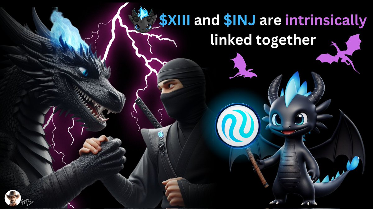 𝐃𝐨 𝐲𝐨𝐮 𝐤𝐧𝐨𝐰 ‼️
$INJ and $XIII have a complementary relationship

𝐀𝐧𝐝 a deep harmony between @injective & @xiiicoin

#artworks