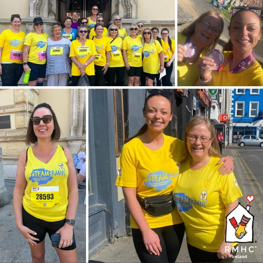 Last year's TeamRMHC taking on the Vhi Women's Mini Marathon in Dublin City 🏃‍♀️🌞 There's a place for all of our Ronald McDonald House supporters at the Vhi Women's Mini Marathon on June 2nd 💪🏠 👉 Find out more here loom.ly/xKAFQAs