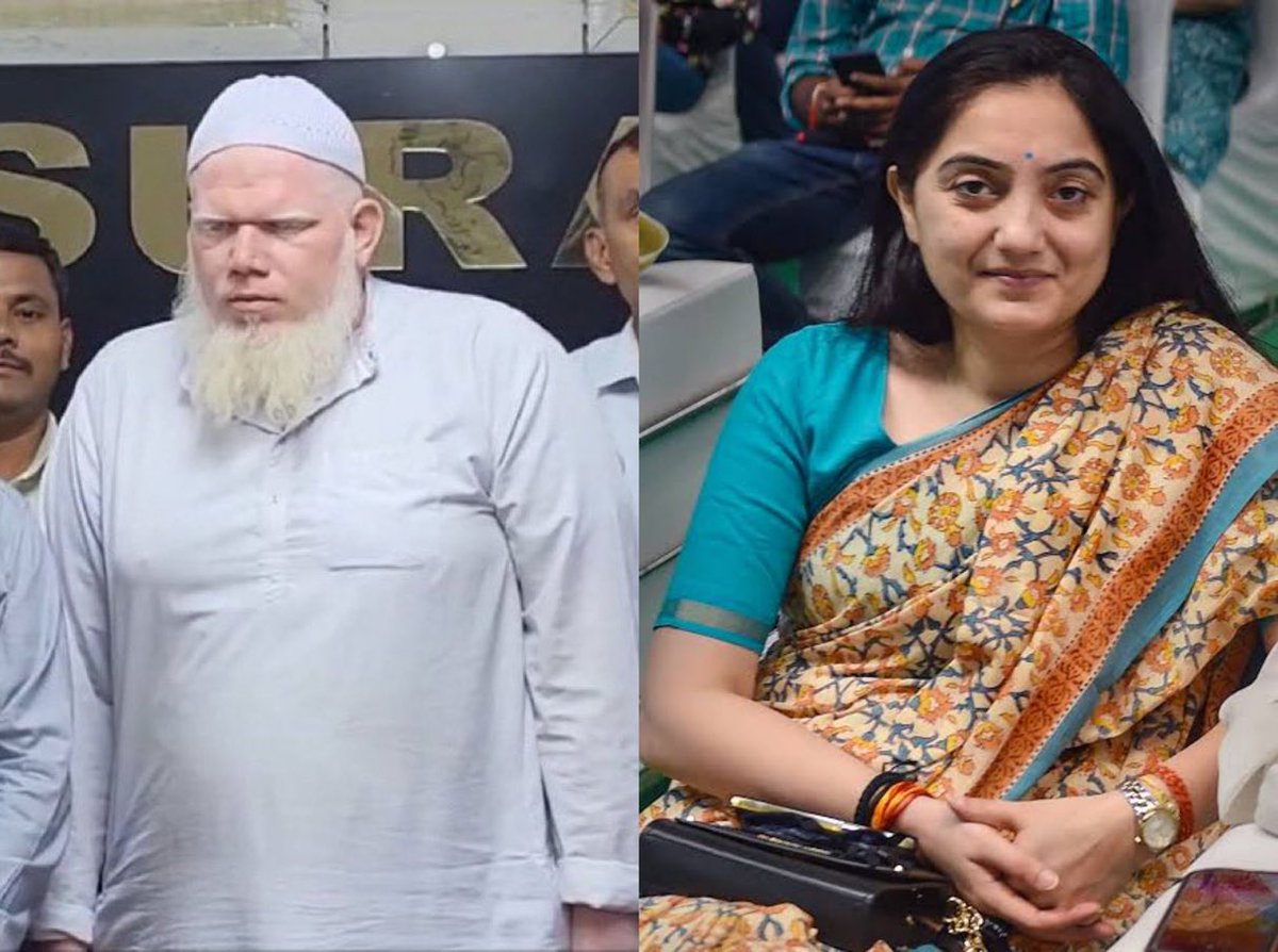 🚨Surat Police arrests Maulana Abu Bakr - Conspiring to kill Nupur Sharma & T Raja Singh - Recd 1 Crore from Pakistani handlers for execution आज इसका सूरत, Surat पुलिस change करेगी