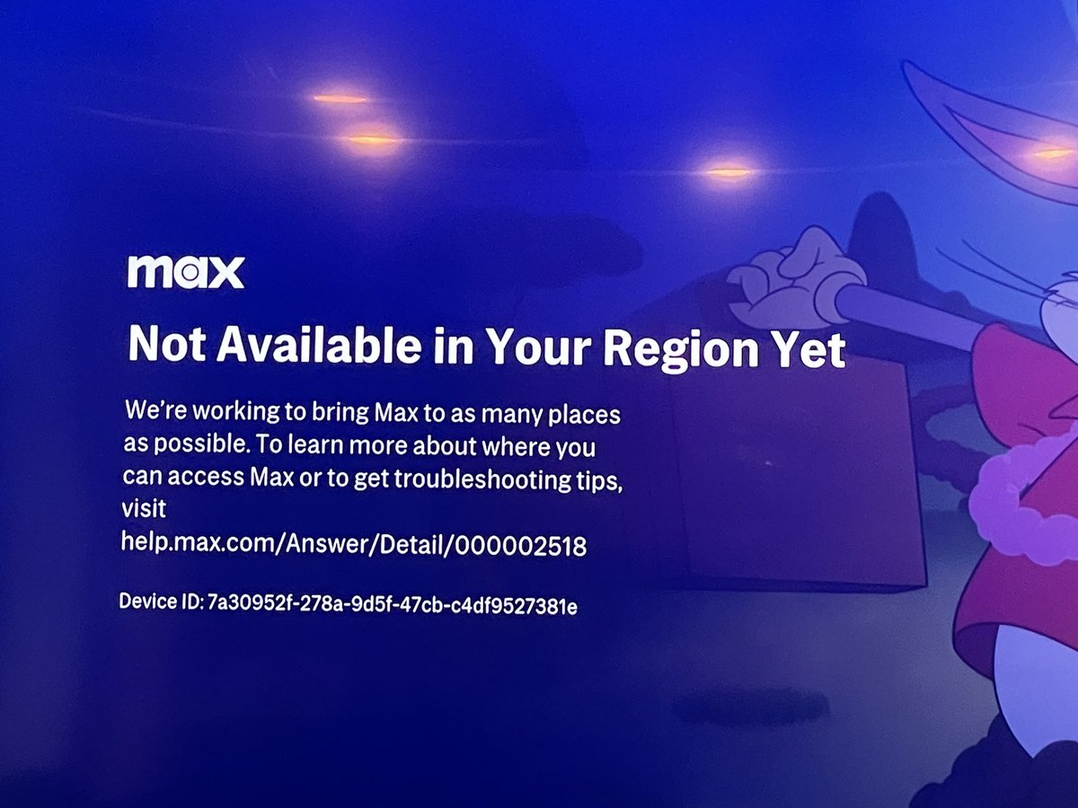 Hey @hbomax @StreamOnMax - what’s the story? Did NJ get kicked out? #MaxDown