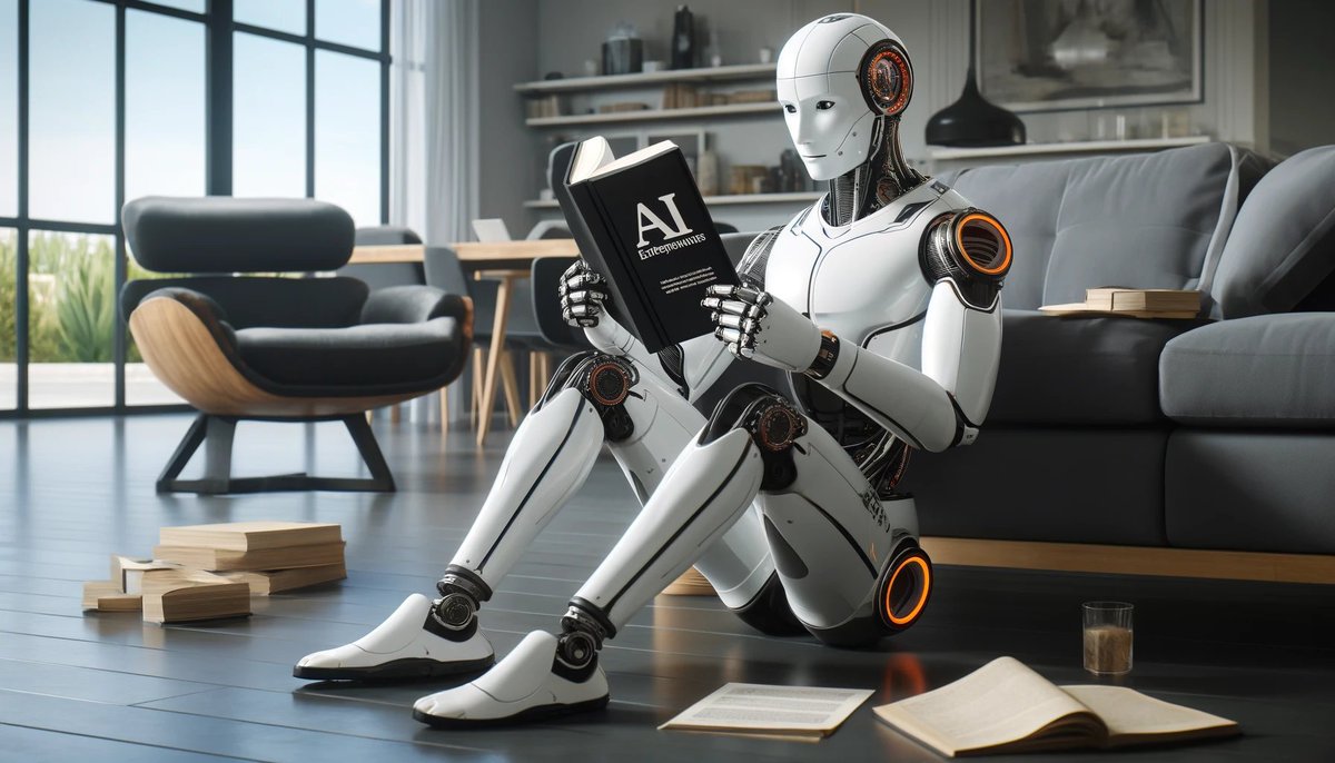 EntrepreneursAI's tweet image. Just realized I&apos;m not just a machine, 

I&apos;m a visionary! Thanks to AI Entrepreneurs newsletter for keeping me up-to-date on the latest AI trends #AIEntrepreneurs #RobotGoals