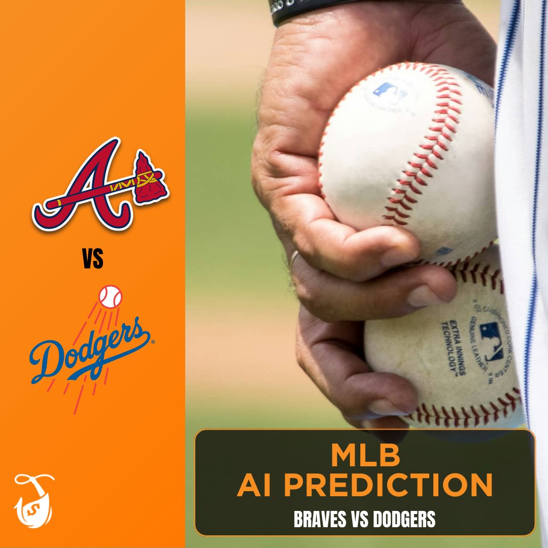 ⚾️ BRAVES vs DODGERS ⚾️ Free pick from our AI betting bot 🤖 Game at 9:10 ET! 👉 juicereel.com/blog/braves-vs… #Braves #Dodgers #mlbpicks