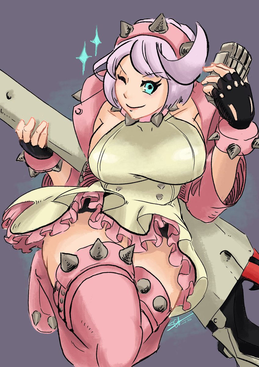 Elphelt Valentine #DigitalArtist #digitalillustration #GuiltyGear #GuiltyGearStrive